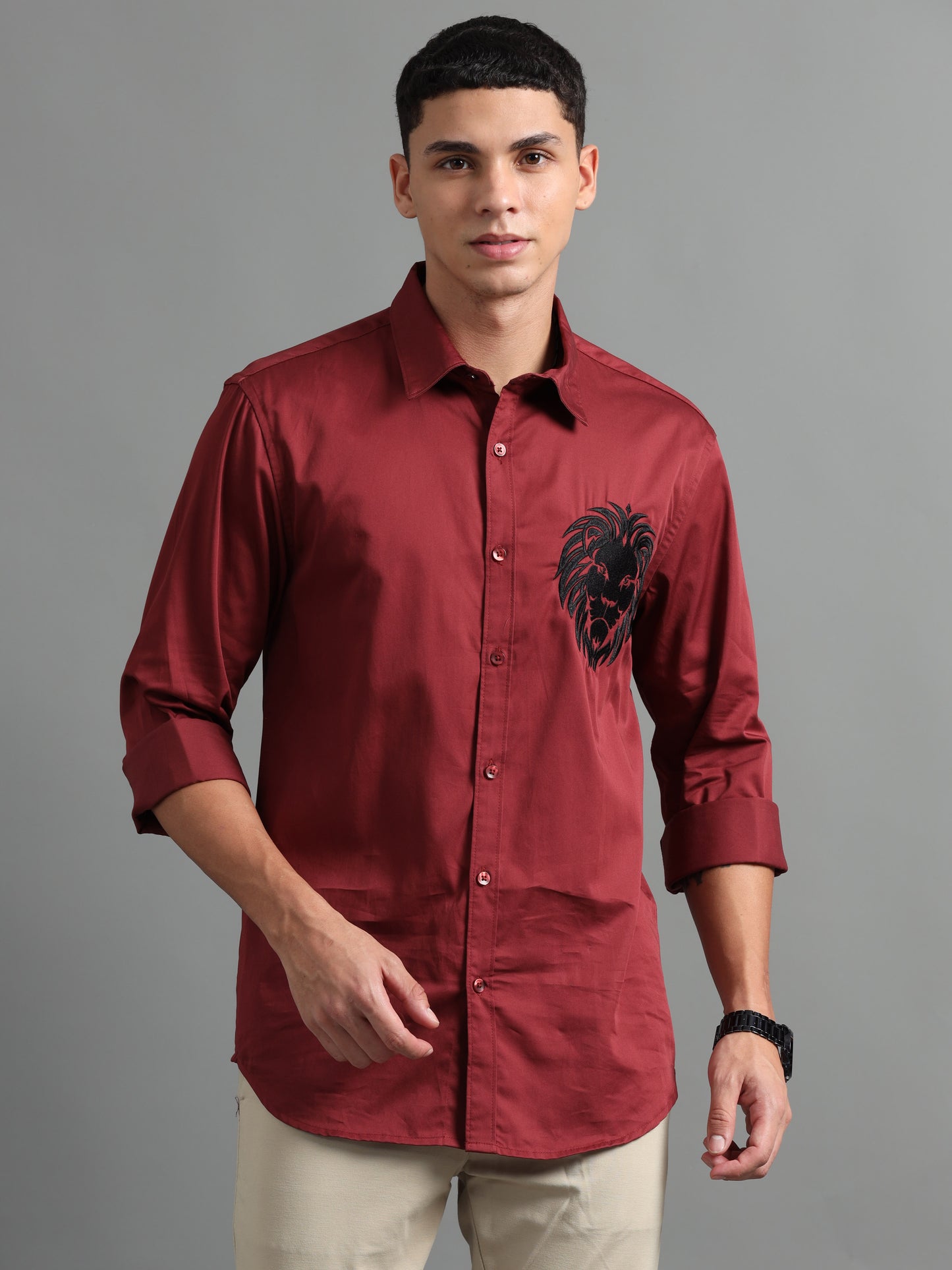 Uptown Deep Maroon