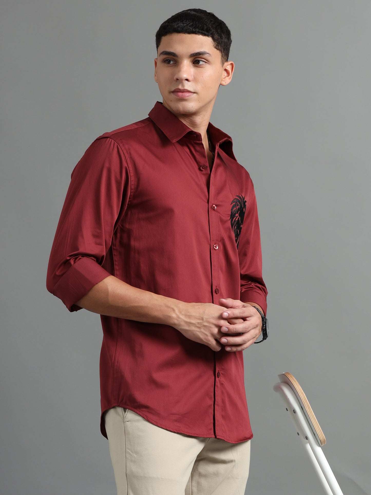Uptown Deep Maroon