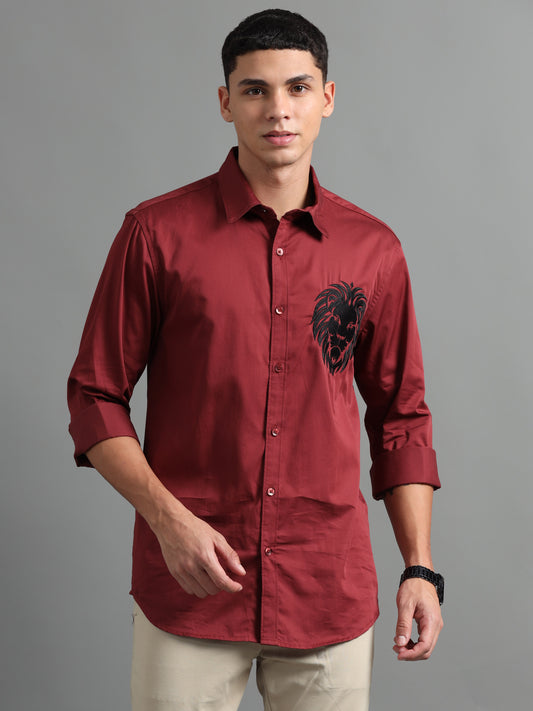 Uptown Deep Maroon