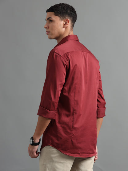 Uptown Deep Maroon