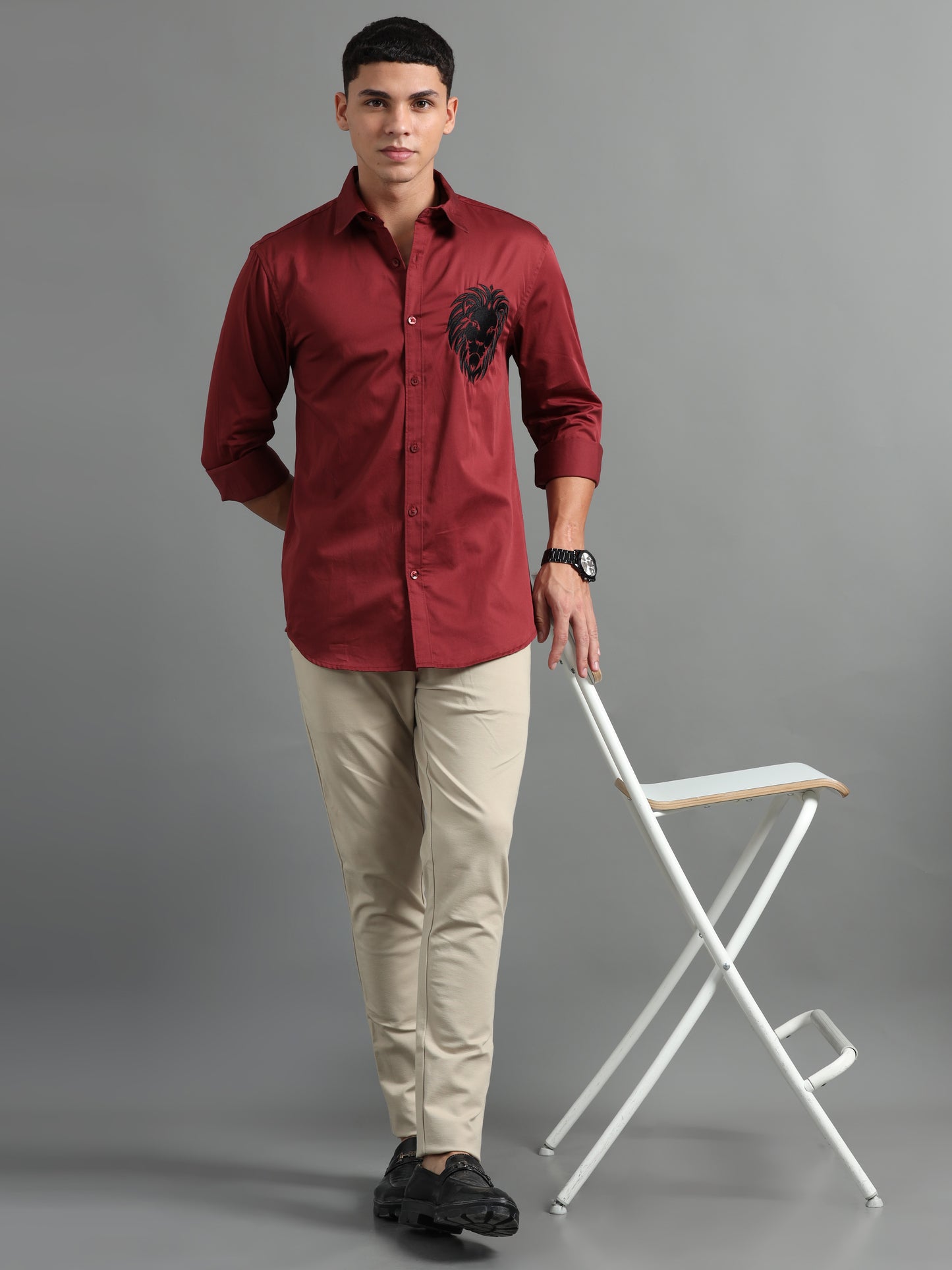 Uptown Deep Maroon
