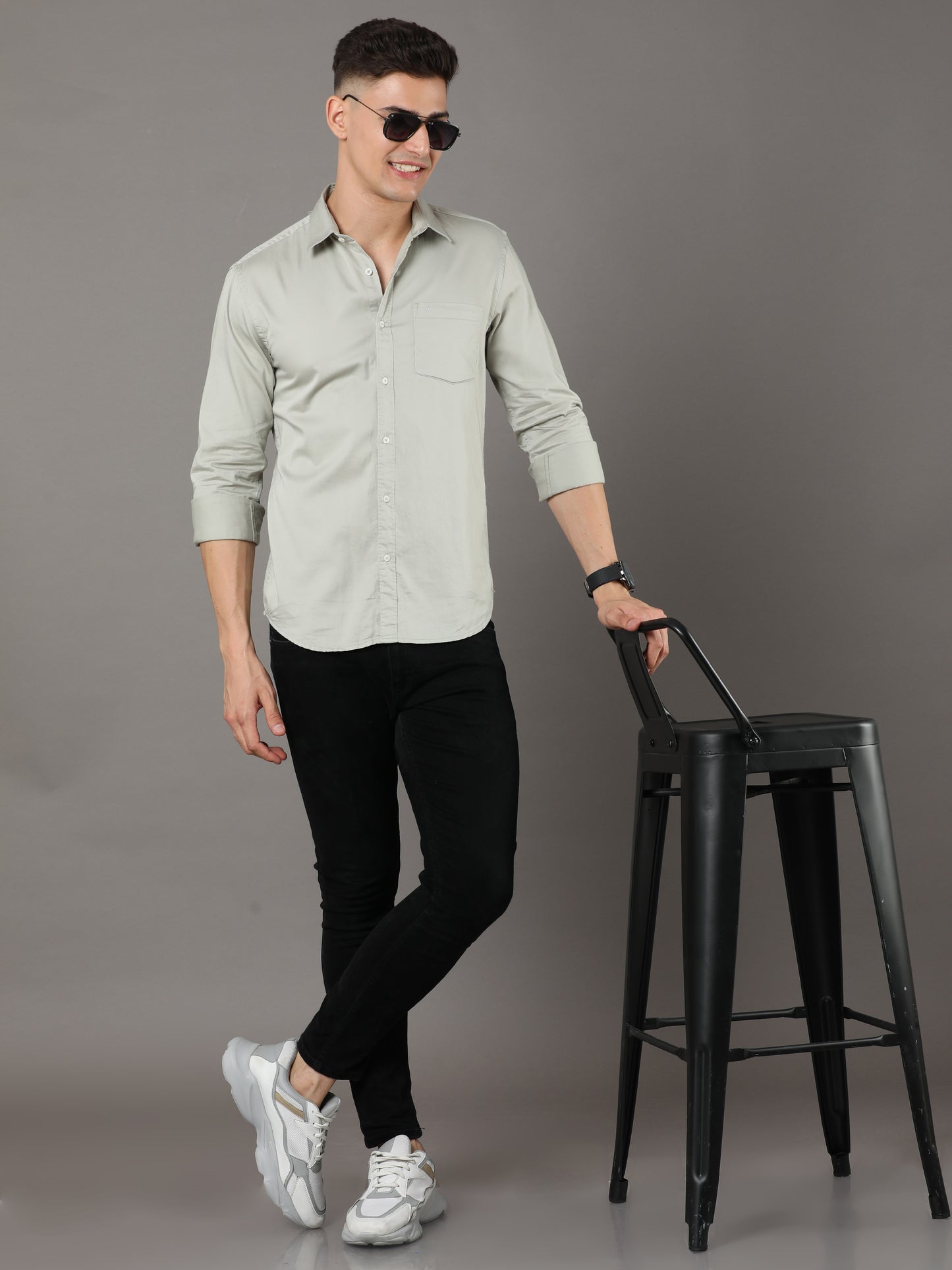 Dolo Ash Satin Shirt