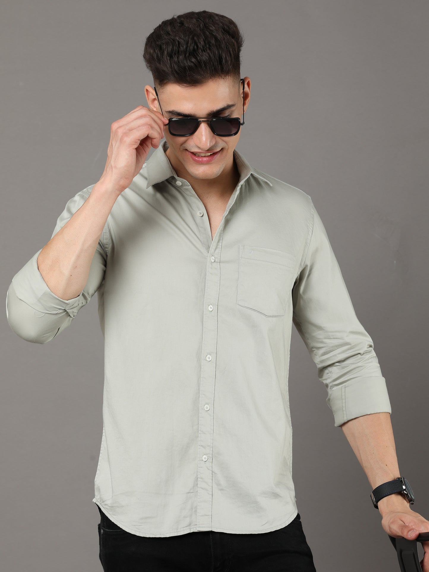 Dolo Ash Satin Shirt